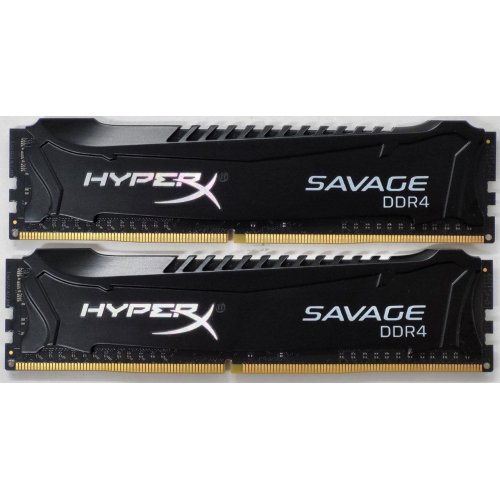 Озу Kingston DDR4 8GB (2x4GB) 3000Mhz HyperX Savage Black (HX430C15SB2K2/8) (Восстановлено продавцом, 815899) купить в Украине: Киев, Днепр, Харьков, Одесса  | Проверка совместимости, низкая цена, отзывы, характеристики от TELEMART фото