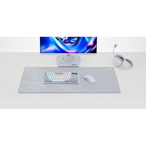Коврик для мышки Asus ROG Scabbard II XXL (90MP03H0-BPUA00) Arctic Gray купить в Украине: Киев, Днепр, Харьков, Одесса  | Низкая цена, отзывы, характеристики от TELEMART фото