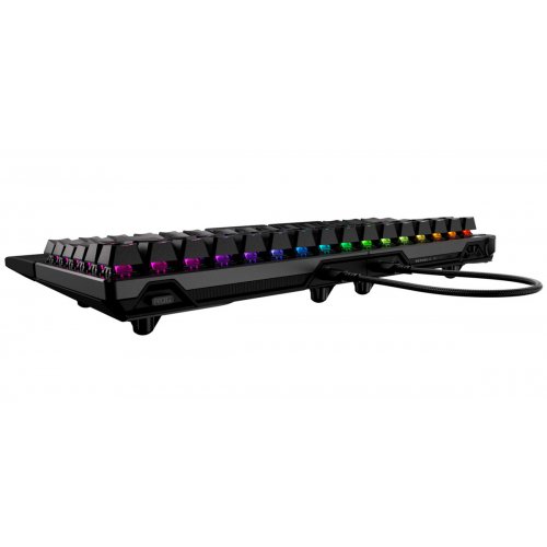 Клавиатура Asus ROG Falcata Split RGB ROG HFX V2 Magnetic Switch (90MP043H-BKUA20) Black купить в Украине: Киев, Днепр, Харьков, Одесса  | Низкая цена, отзывы, характеристики от TELEMART фото