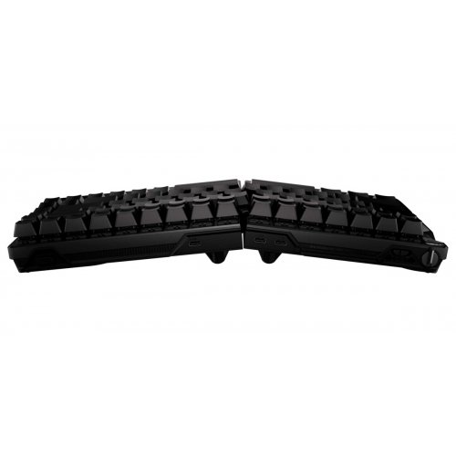 Клавиатура Asus ROG Falcata Split RGB ROG HFX V2 Magnetic Switch (90MP043H-BKUA20) Black купить в Украине: Киев, Днепр, Харьков, Одесса  | Низкая цена, отзывы, характеристики от TELEMART фото