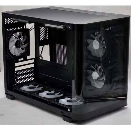 Корпус Aerocool P300C-G-V1 Tempered Glass без БЖ (ACCS-PN02033.11) Black (Відновлено продавцем, 815906) купити в Україні: Київ, Львів, Хмельницький, Тернопіль | Перевірка сумісності, низька ціна, відгуки, характеристики від TELEMART фото