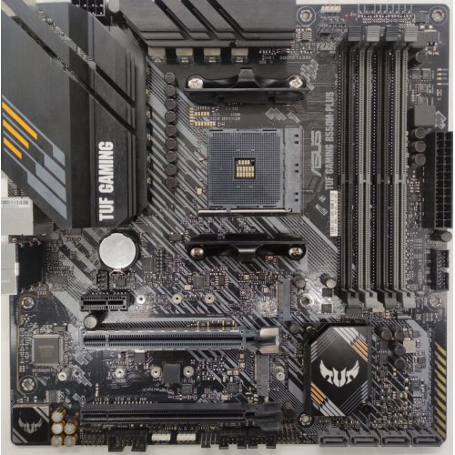 Материнская плата Asus TUF GAMING B550M-PLUS (sAM4, AMD B550) (Восстановлено продавцом, 815911) купить в Украине: Киев, Днепр, Харьков, Одесса  | Проверка совместимости, низкая цена, отзывы, характеристики от TELEMART фото