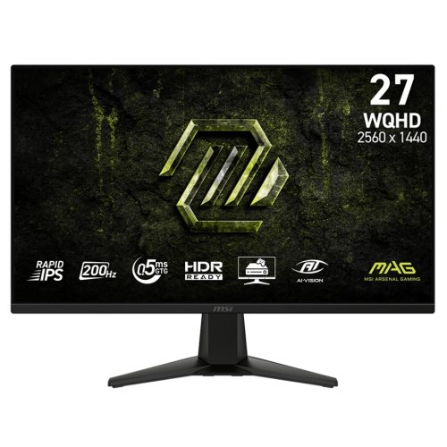 Монитор MSI 27" MAG 275QF E21 Black купить в Украине: Киев, Днепр, Харьков, Одесса  | Низкая цена, отзывы, характеристики от TELEMART фото
