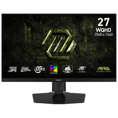 Монітор MSI 27" MAG 274QPF E20 Black купити в Україні: Київ, Львів, Хмельницький, Тернопіль | Низька ціна, відгуки, характеристики від TELEMART фото