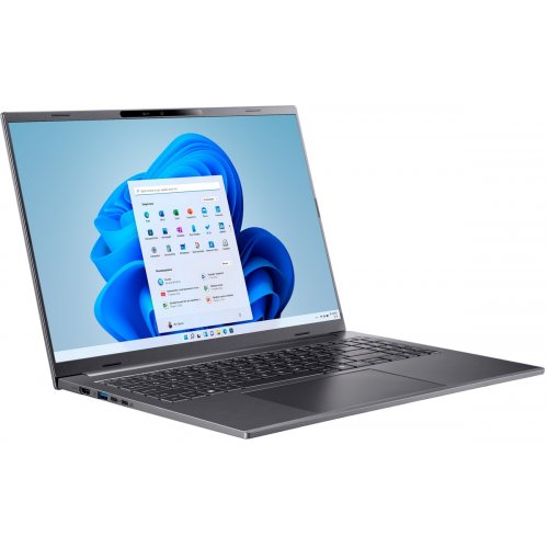 Ноутбук Acer Aspire 16 AI A16-61M (NX.JS3EU.002) Steel Gray купить в Украине: Киев, Днепр, Харьков, Одесса  | Низкая цена, отзывы, характеристики от TELEMART фото