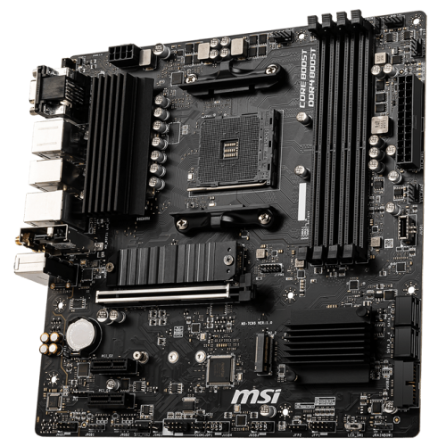 Уценка материнская плата MSI B550M PRO-VDH WIFI (sAM4, AMD B550) (Вскрытая упаковка, 816129) купить в Украине: Киев, Днепр, Харьков, Одесса  | Проверка совместимости, низкая цена, отзывы, характеристики от TELEMART фото