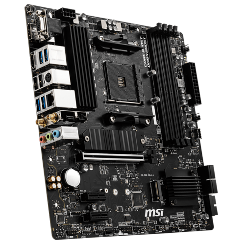 Уценка материнская плата MSI B550M PRO-VDH WIFI (sAM4, AMD B550) (Вскрытая упаковка, 816129) купить в Украине: Киев, Днепр, Харьков, Одесса  | Проверка совместимости, низкая цена, отзывы, характеристики от TELEMART фото