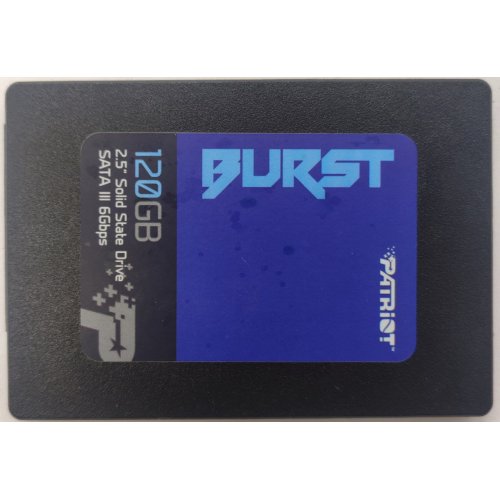 Ssd-диск Patriot Burst 120GB TLC 2.5'' (PBU120GS25SSDR) (Восстановлено продавцом, 816153) купить в Украине: Киев, Днепр, Харьков, Одесса  | Проверка совместимости, низкая цена, отзывы, характеристики от TELEMART фото
