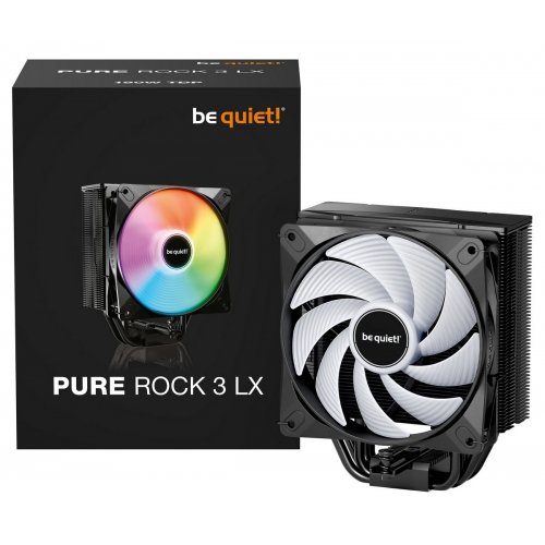 Уценка кулер Be Quiet! Pure Rock 3 LX (BK040) (Следы использования, 816191) купить в Украине: Киев, Днепр, Харьков, Одесса  | Проверка совместимости, низкая цена, отзывы, характеристики от TELEMART фото