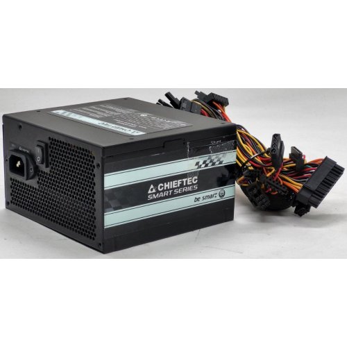 Блок живлення CHIEFTEC Smart 600W (GPS-600A8) (Відновлено продавцем, 816196) купити в Україні: Київ, Львів, Хмельницький, Тернопіль | Перевірка сумісності, низька ціна, відгуки, характеристики від TELEMART фото