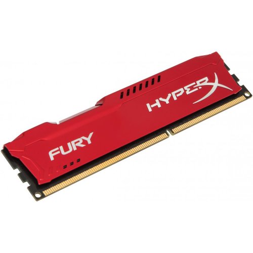 Продать ОЗУ Kingston DDR3 8GB 1333Mhz HyperX Fury Red (HX313C9FR/8) по Trade-In интернет-магазине Телемарт - Киев, Днепр, Украина фото