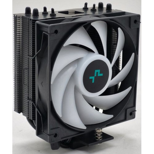Кулер Deepcool AG400 ARGB (R-AG400-BKANMC-G-2) Black (Відновлено продавцем, 816406) купити в Україні: Київ, Львів, Хмельницький, Тернопіль | Перевірка сумісності, низька ціна, відгуки, характеристики від TELEMART фото