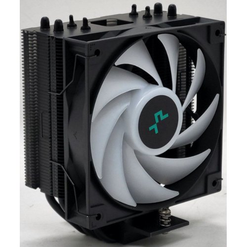 Кулер Deepcool AG400 ARGB (R-AG400-BKANMC-G-2) Black (Відновлено продавцем, 816412) купити в Україні: Київ, Львів, Хмельницький, Тернопіль | Перевірка сумісності, низька ціна, відгуки, характеристики від TELEMART фото