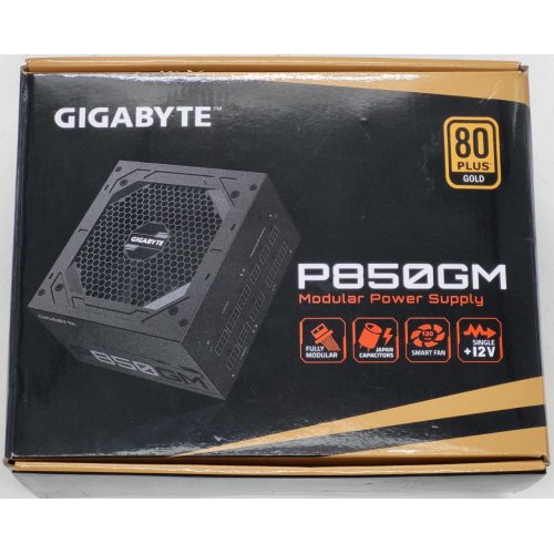 Блок питания Gigabyte P850GM 850W (GP-P850GM) (Восстановлено продавцом, 816415) купить в Украине: Киев, Днепр, Харьков, Одесса  | Проверка совместимости, низкая цена, отзывы, характеристики от TELEMART фото