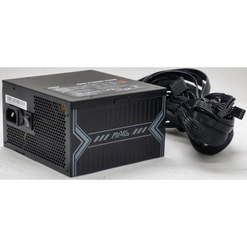 Блок живлення MSI MAG 750W PCIE5 (A750BN) (Відновлено продавцем, 816419) купити в Україні: Київ, Львів, Хмельницький, Тернопіль | Перевірка сумісності, низька ціна, відгуки, характеристики від TELEMART фото