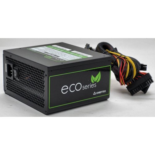 Блок питания CHIEFTEC ECO 600W (GPE-600S) (Восстановлено продавцом, 816426) купить в Украине: Киев, Днепр, Харьков, Одесса  | Проверка совместимости, низкая цена, отзывы, характеристики от TELEMART фото