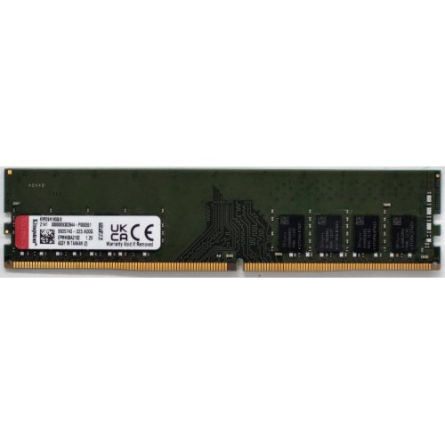 Озп Kingston DDR4 8GB 2666Mhz (KVR26N19S8/8) (Відновлено продавцем, 816469) купити в Україні: Київ, Львів, Хмельницький, Тернопіль | Перевірка сумісності, низька ціна, відгуки, характеристики від TELEMART фото