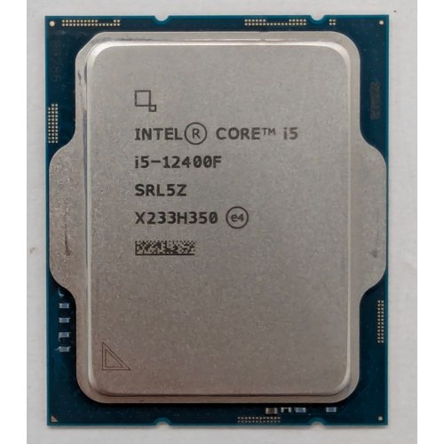 Процессор Intel Core i5-12400F 2.5(4.4)GHz 18MB s1700 Box (BX8071512400F) (Восстановлено продавцом, 816587) купить в Украине: Киев, Днепр, Харьков, Одесса  | Проверка совместимости, низкая цена, отзывы, характеристики от TELEMART фото