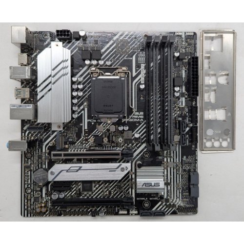 Материнская плата Asus PRIME B560M-A (s1200, Intel B560) (Восстановлено продавцом, 816606) купить в Украине: Киев, Днепр, Харьков, Одесса  | Проверка совместимости, низкая цена, отзывы, характеристики от TELEMART фото