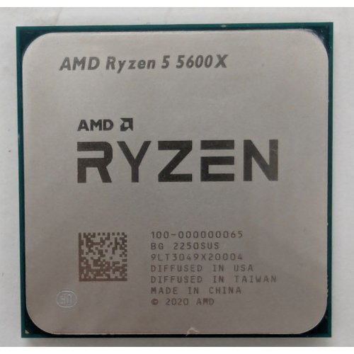 Процессор AMD Ryzen 5 5600X 3.7(4.6)GHz 32MB sAM4 Tray (100-000000065) (Восстановлено продавцом, 816613) купить в Украине: Киев, Днепр, Харьков, Одесса  | Проверка совместимости, низкая цена, отзывы, характеристики от TELEMART фото