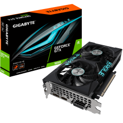 Видеокарта Gigabyte GeForce GTX 1650 D6 EAGLE OC 4096MB (GV-N1656EAGLE OC-4GD) (Восстановлено продавцом, 816622)