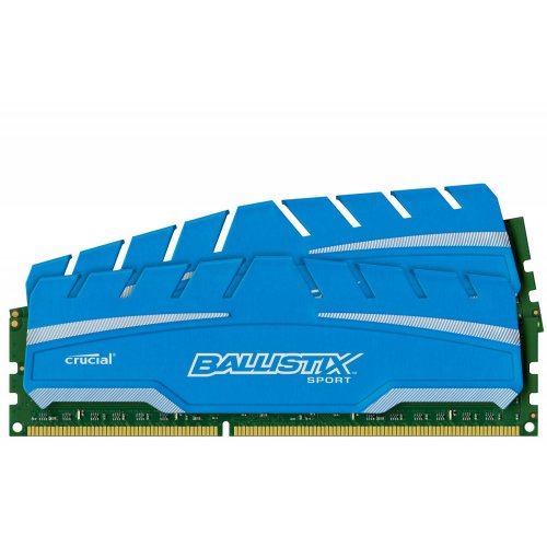 Продать ОЗУ Crucial DDR3 16GB (2x8GB) 1600Mhz Ballistix Sport XT (BLS2C8G3D169DS3CEU) по Trade-In интернет-магазине Телемарт - Киев, Днепр, Украина фото
