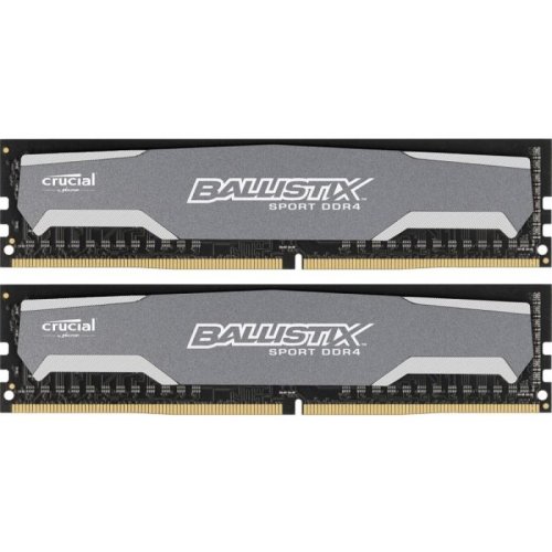 Продати ОЗП Crucial DDR4 16GB (2x8GB) 2400Mhz Ballistix Sport (BLS2C8G4D240FSA) за Trade-In у інтернет-магазині Телемарт - Київ, Дніпро, Україна фото