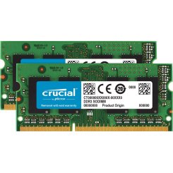 ОЗП Crucial SODIMM DDR3 16GB (2x8GB) 1600Mhz (CT2K8G3S160BM)