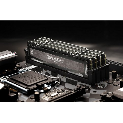 Продати ОЗП Crucial DDR4 16GB (4x4GB) 2400Mhz Ballistix Sport (BLS4C4G4D240FSB) за Trade-In у інтернет-магазині Телемарт - Київ, Дніпро, Україна фото