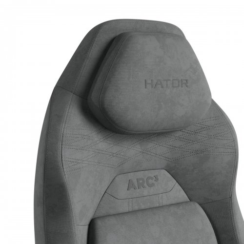 Ігрове крісло HATOR Arc 3 Velour S (HTC3446S) Grey купити в Україні: Київ, Львів, Хмельницький, Тернопіль | Низька ціна, відгуки, характеристики від TELEMART фото