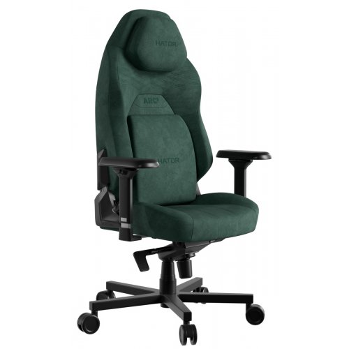 Игровое кресло HATOR Arc 3 Velour L (HTC3448L) Emerald купить в Украине: Киев, Днепр, Харьков, Одесса  | Низкая цена, отзывы, характеристики от TELEMART фото