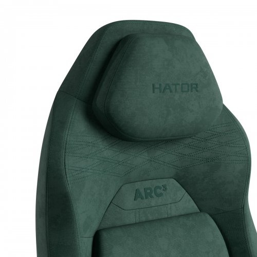 Игровое кресло HATOR Arc 3 Velour L (HTC3448L) Emerald купить в Украине: Киев, Днепр, Харьков, Одесса  | Низкая цена, отзывы, характеристики от TELEMART фото