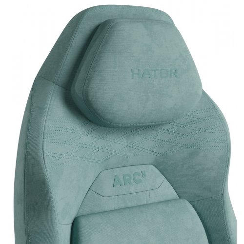 Игровое кресло HATOR Arc 3 Velour S (HTC3443S) Turquoise купить в Украине: Киев, Днепр, Харьков, Одесса  | Низкая цена, отзывы, характеристики от TELEMART фото