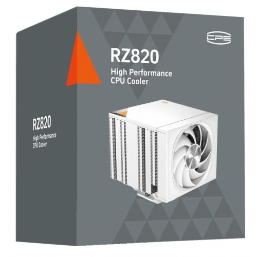 Кулер PCCooler RZ820 White купить в Украине: Киев, Днепр, Харьков, Одесса  | Проверка совместимости, низкая цена, отзывы, характеристики от TELEMART фото