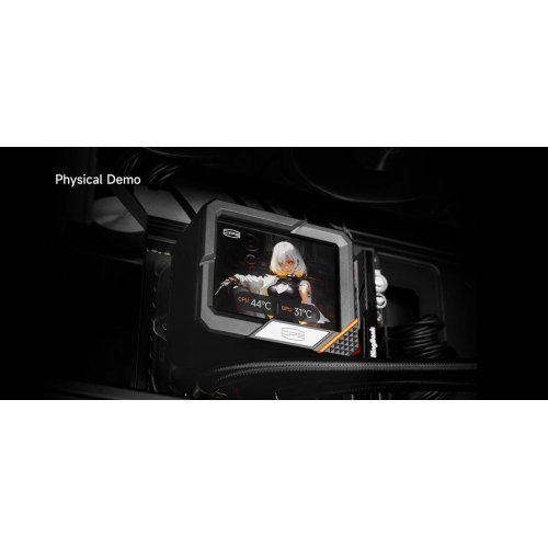 Готова СВО PCCooler GT360 Display White купити в Україні: Київ, Львів, Хмельницький, Тернопіль | Перевірка сумісності, низька ціна, відгуки, характеристики від TELEMART фото