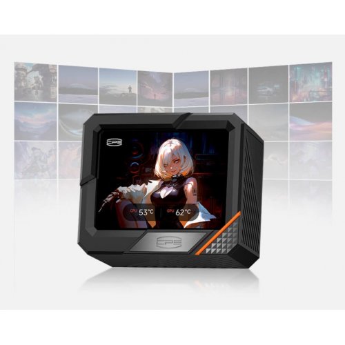Готова СВО PCCooler GT360 ARGB Display Black купити в Україні: Київ, Львів, Хмельницький, Тернопіль | Перевірка сумісності, низька ціна, відгуки, характеристики від TELEMART фото