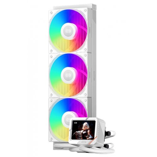 Готова СВО PCCooler GT360 ARGB Display White купити в Україні: Київ, Львів, Хмельницький, Тернопіль | Перевірка сумісності, низька ціна, відгуки, характеристики від TELEMART фото