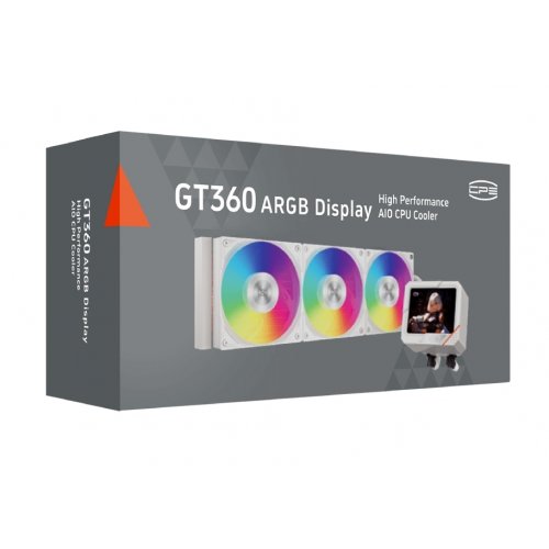 Готова СВО PCCooler GT360 ARGB Display White купити в Україні: Київ, Львів, Хмельницький, Тернопіль | Перевірка сумісності, низька ціна, відгуки, характеристики від TELEMART фото