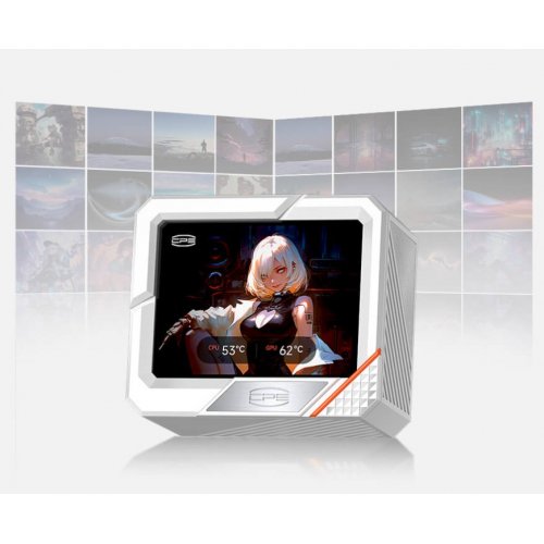 Готова СВО PCCooler GT360 ARGB Display White купити в Україні: Київ, Львів, Хмельницький, Тернопіль | Перевірка сумісності, низька ціна, відгуки, характеристики від TELEMART фото