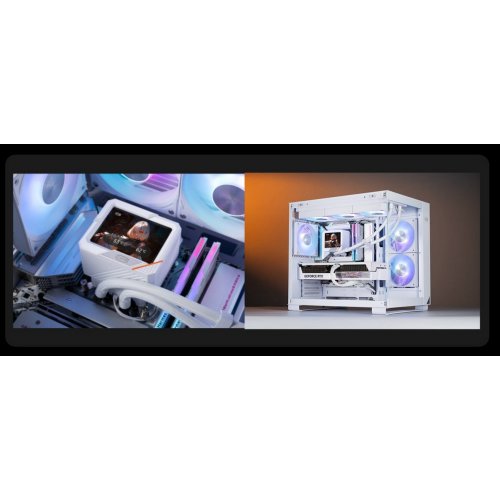 Готова СВО PCCooler GT360 ARGB Display White купити в Україні: Київ, Львів, Хмельницький, Тернопіль | Перевірка сумісності, низька ціна, відгуки, характеристики від TELEMART фото