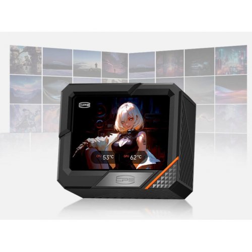 Готова СВО PCCooler GT240 ARGB Display Black купити в Україні: Київ, Львів, Хмельницький, Тернопіль | Перевірка сумісності, низька ціна, відгуки, характеристики від TELEMART фото