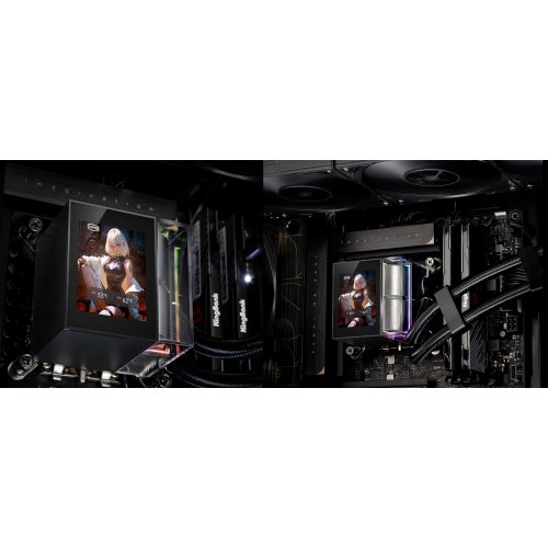 Готова СВО PCCooler DS360 Display Black купити в Україні: Київ, Львів, Хмельницький, Тернопіль | Перевірка сумісності, низька ціна, відгуки, характеристики від TELEMART фото