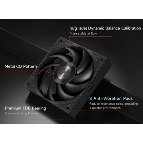 Готова СВО PCCooler DS360 Display Black купити в Україні: Київ, Львів, Хмельницький, Тернопіль | Перевірка сумісності, низька ціна, відгуки, характеристики від TELEMART фото
