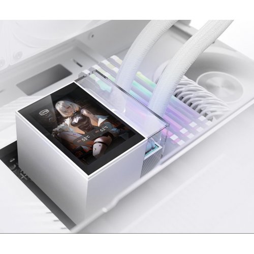 Готова СВО PCCooler DS360 Display White купити в Україні: Київ, Львів, Хмельницький, Тернопіль | Перевірка сумісності, низька ціна, відгуки, характеристики від TELEMART фото