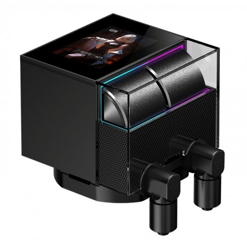 Готова СВО PCCooler DS360 ARGB Display Black купити в Україні: Київ, Львів, Хмельницький, Тернопіль | Перевірка сумісності, низька ціна, відгуки, характеристики від TELEMART фото