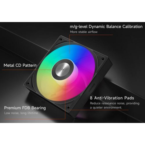 Готова СВО PCCooler DS360 ARGB Display Black купити в Україні: Київ, Львів, Хмельницький, Тернопіль | Перевірка сумісності, низька ціна, відгуки, характеристики від TELEMART фото