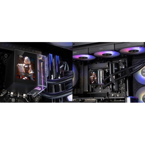 Готова СВО PCCooler DS360 ARGB Display Black купити в Україні: Київ, Львів, Хмельницький, Тернопіль | Перевірка сумісності, низька ціна, відгуки, характеристики від TELEMART фото