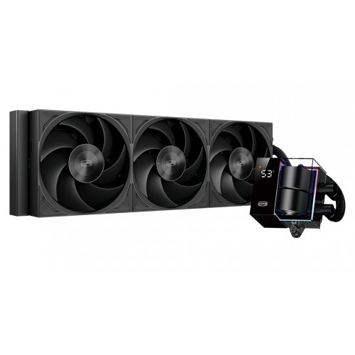Готова СВО PCCooler DS360 Pro Digital Black купити в Україні: Київ, Львів, Хмельницький, Тернопіль | Перевірка сумісності, низька ціна, відгуки, характеристики від TELEMART фото