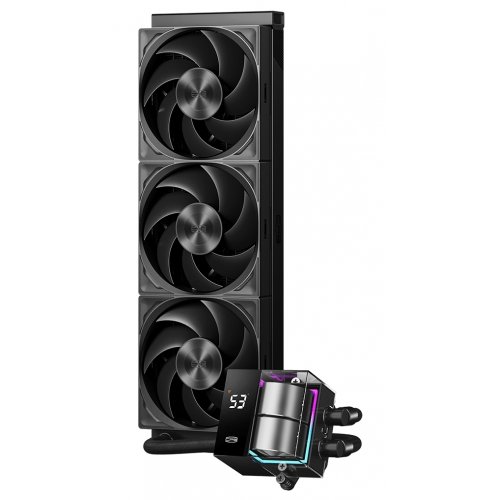 Готова СВО PCCooler DS360 Pro Digital Black купити в Україні: Київ, Львів, Хмельницький, Тернопіль | Перевірка сумісності, низька ціна, відгуки, характеристики від TELEMART фото