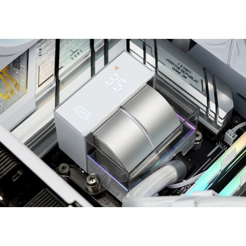 Готова СВО PCCooler DS360 Pro Digital White купити в Україні: Київ, Львів, Хмельницький, Тернопіль | Перевірка сумісності, низька ціна, відгуки, характеристики від TELEMART фото